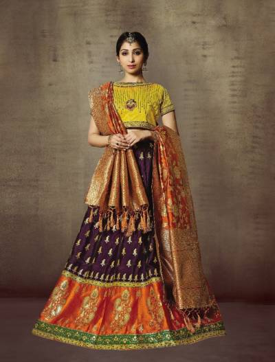 MAHOTSAV SAMYUKTA VOL-01 ALL HIT DESIGNER PARTY WEAR LEHENGA CHOLI WHOLESALER IN SURAT